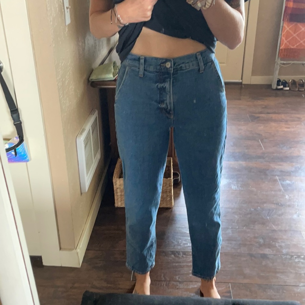 High Rise “Dad” Jeans